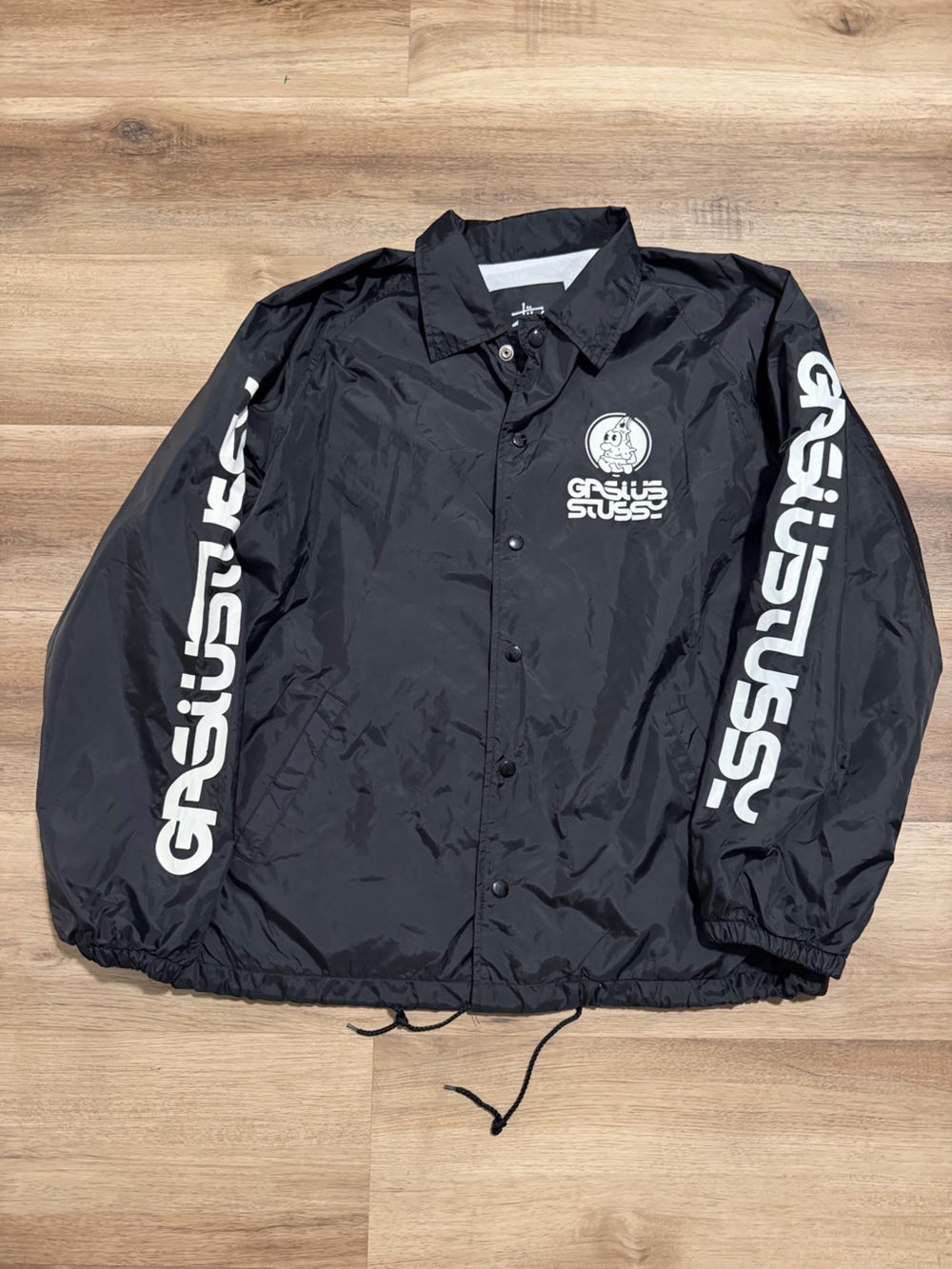 Stussy x Gasius Delivery Jacket Black Men’s Size Large 2014 Made in USA.